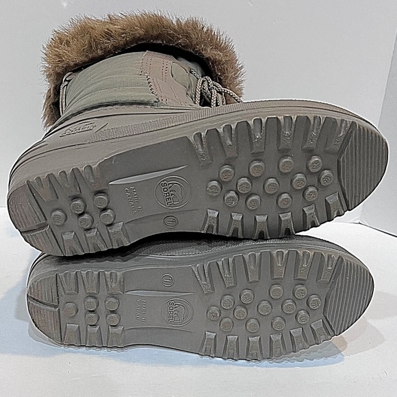 Vintage Sorel Kaufman Nylon Waterproof Snow Winter Rain Duck Boots, Sz 7 - Picture 11 of 12